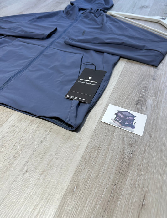LULULEMON PACE BREAKER JACKET SADE BLUE