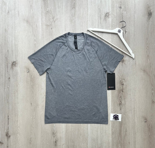 LULULEMON METAL VENT TECH SHORT-SLEEVE SHIRT GREY