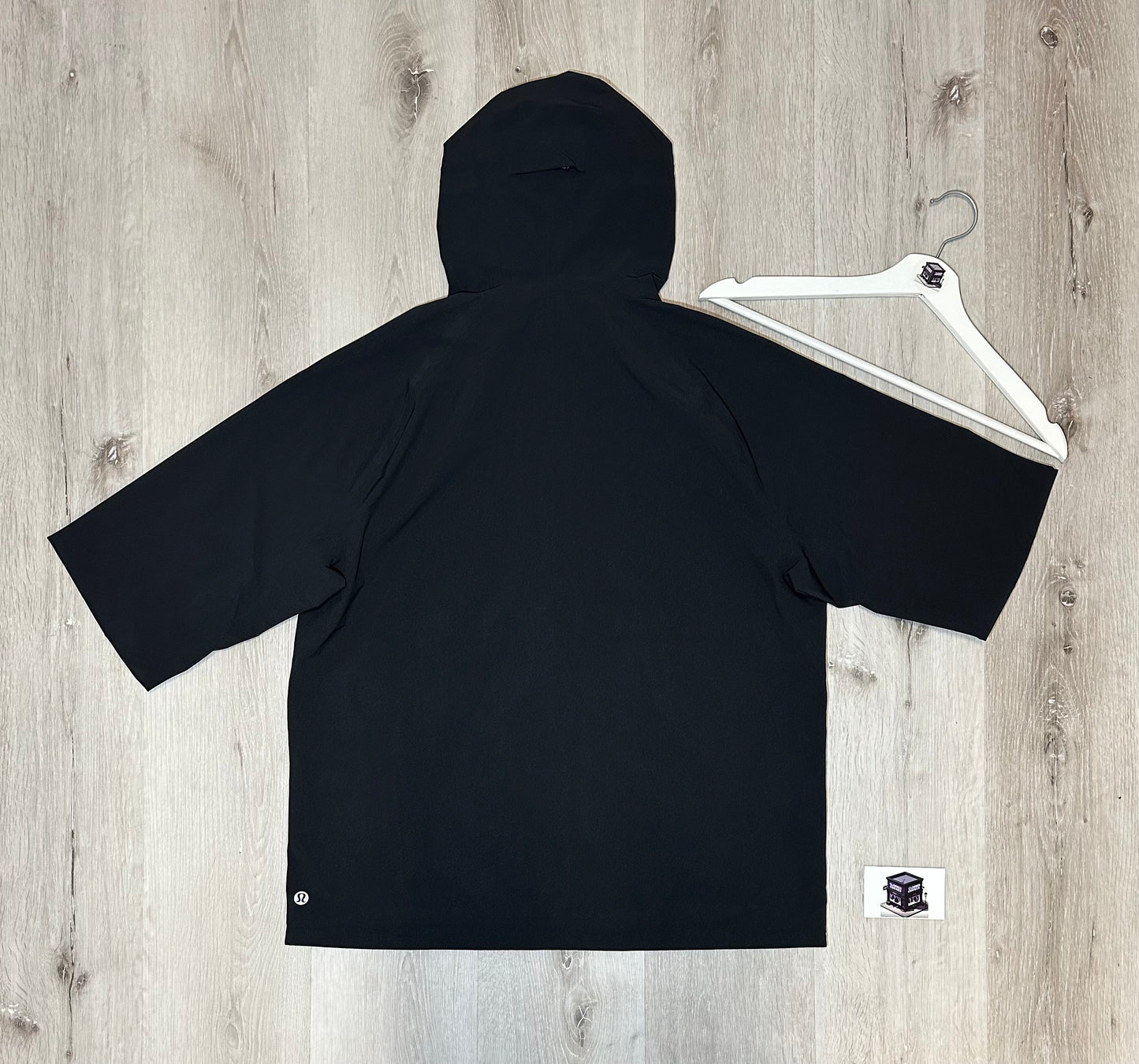 LULULEMON STRETCH GLYDE WATERPROOF JACKET BLACK