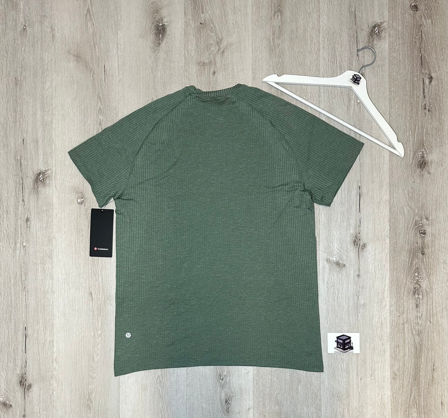 LULULEMON METAL VENT TECH T-SHIRT JADE GREY