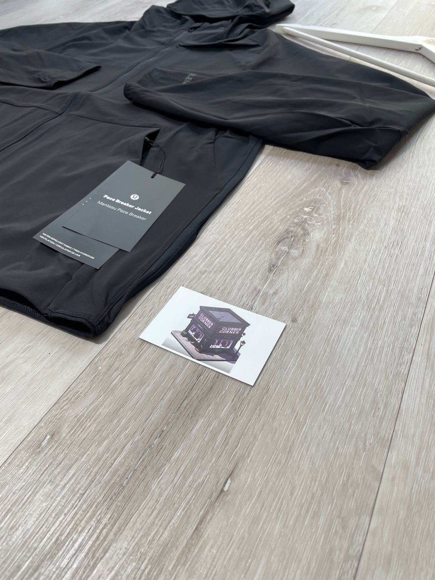 LULULEMON PACE BREAKER JACKET BLACK