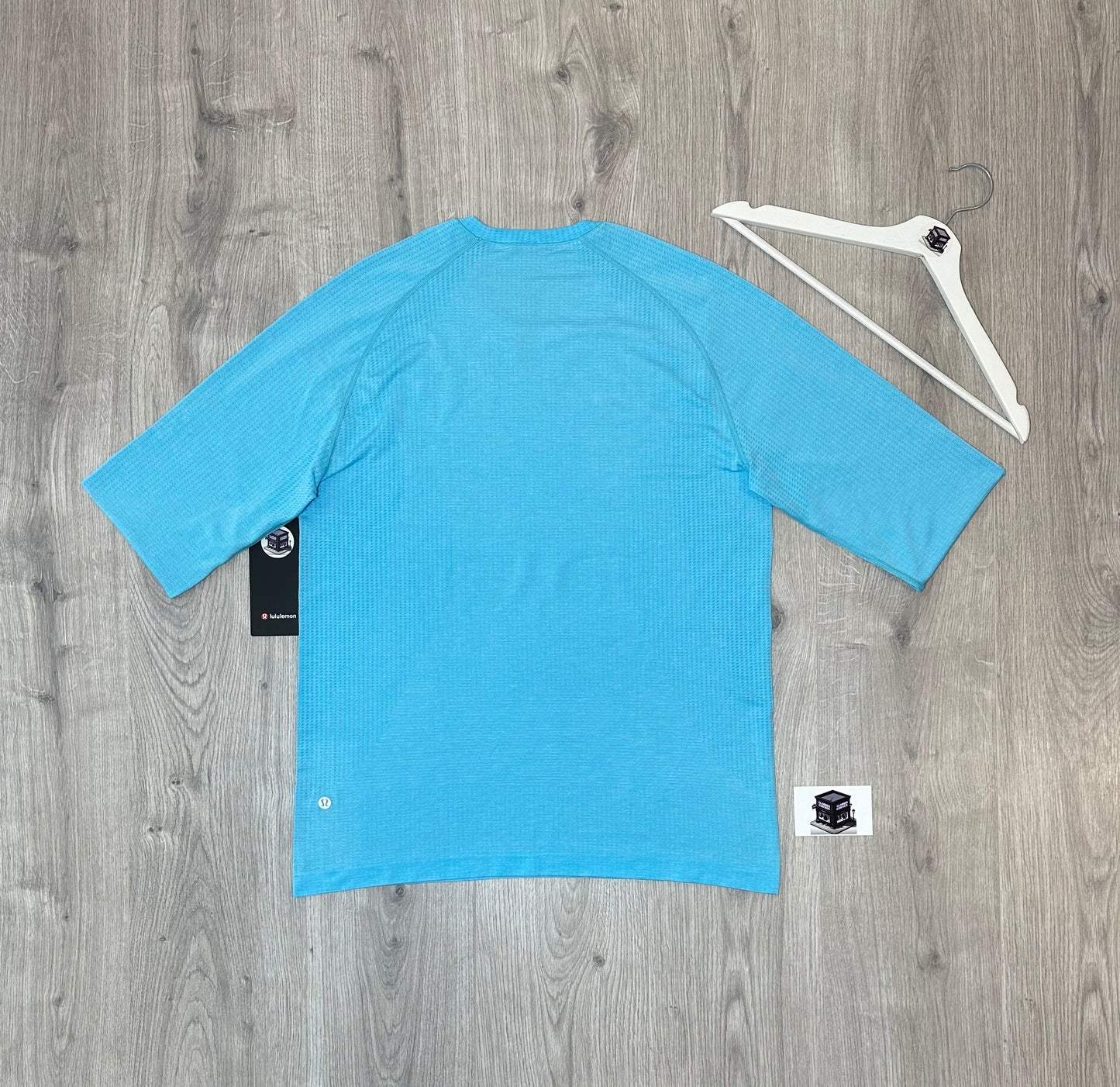 LULULEMON METAL VENT TECH LONG SLEEVE T-SHIRT FRESCO BLUE TONE