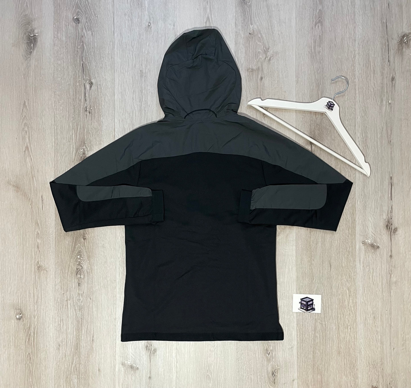 NIKE 1/2 ZIP PERFORMANCE HOODED JACKET