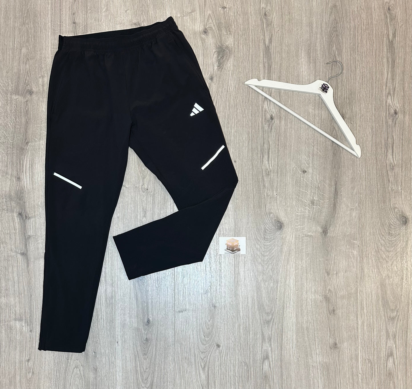 ADIDAS 3-PIECE TRACKSUIT BLACK SIZE MEDIUM