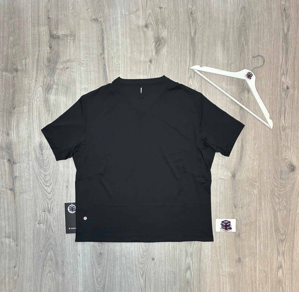LULULEMON EASYSET TRAIN T-SHIRT BLACK