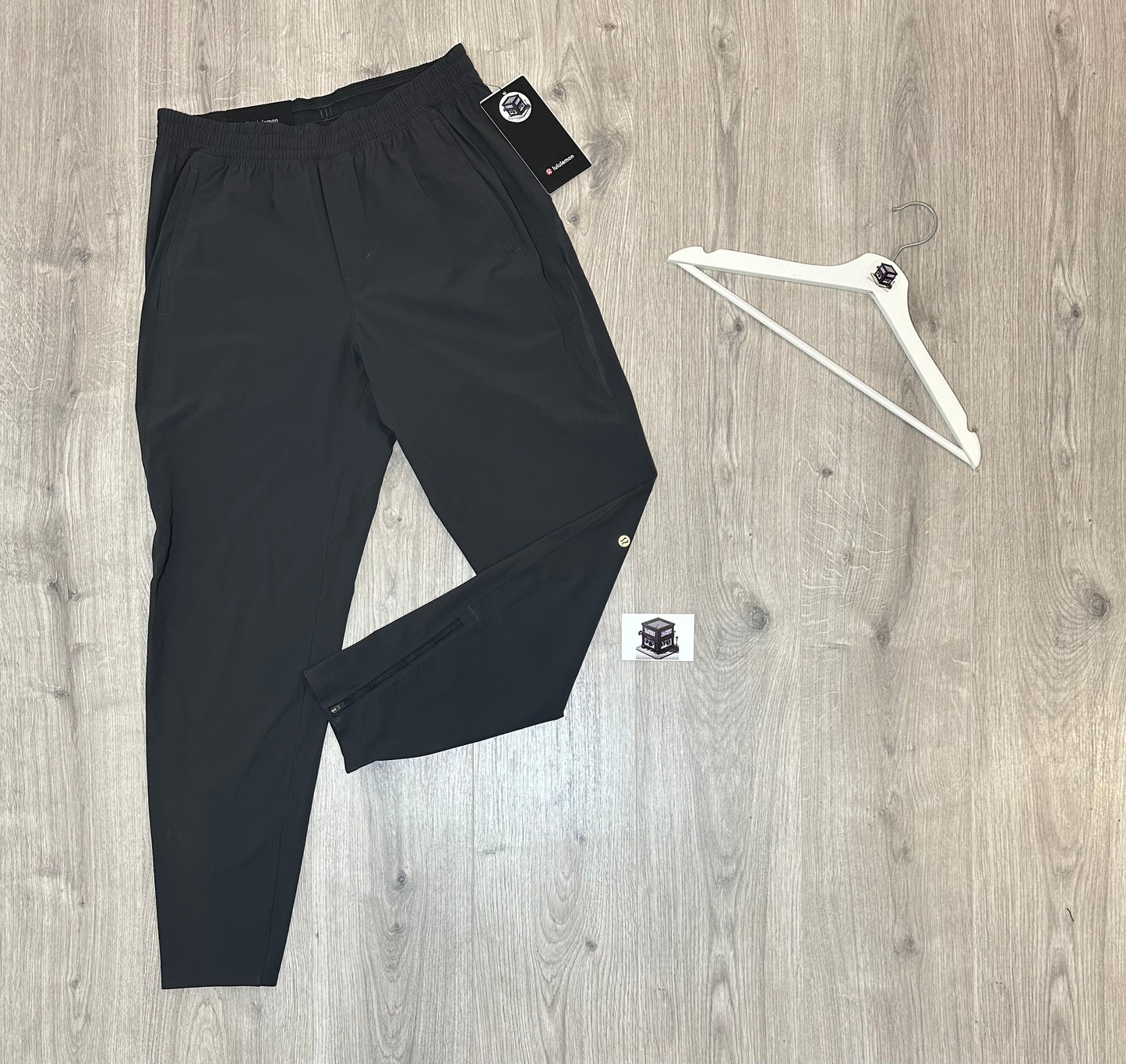 LULULEMON HOODIE TRACKSUIT WALNUT CRUCNH/GREY SIZE MEDIUM