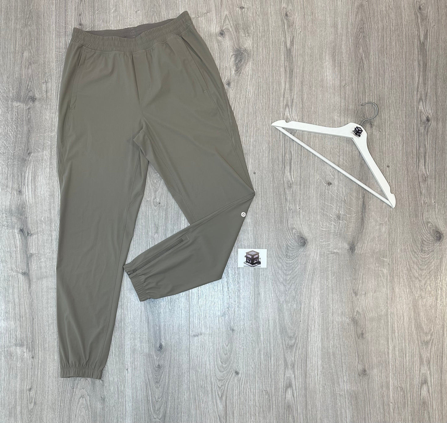 LULULEMON PACE BREAKER TRACKSUIT WARM ASH GREY SIZE SMALL
