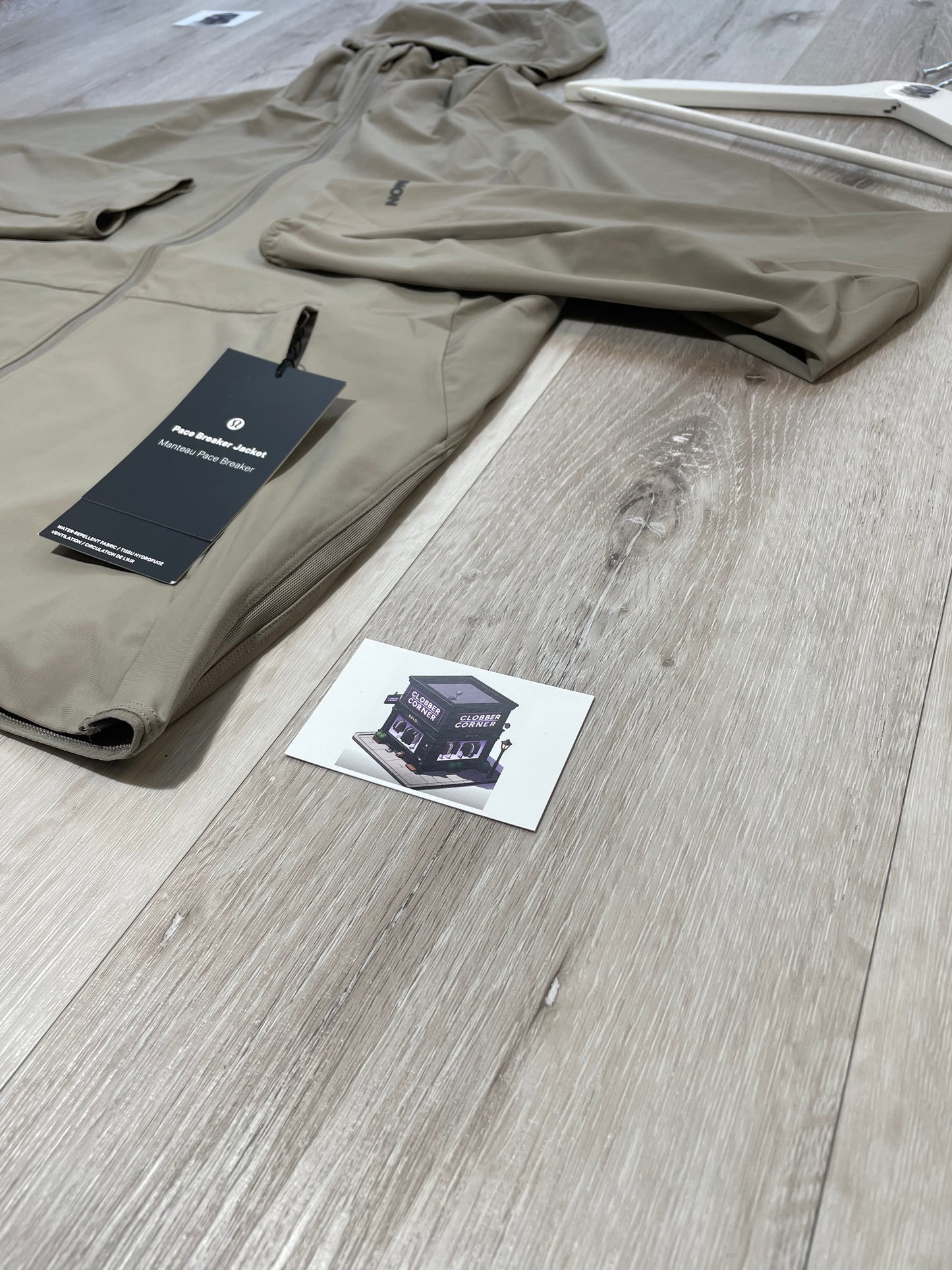 LULULEMON PACE BREAKER JACKET WARM ASH GREY