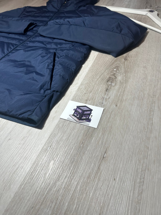 LULULEMON DOWN FOR IT ALL 700-FILL HOODIE NAVY