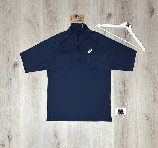 ASICS 1/4 ZIP TRACKSUIT NAVY