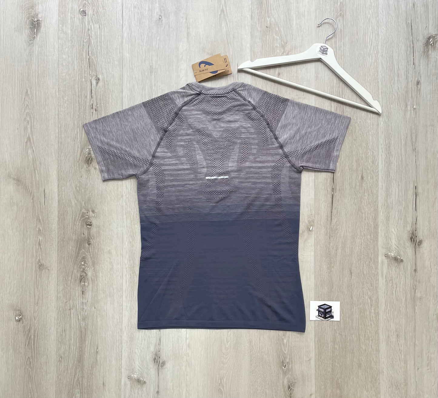 ASICS SEAMLESS T-SHIRT LAVENDER/GREY