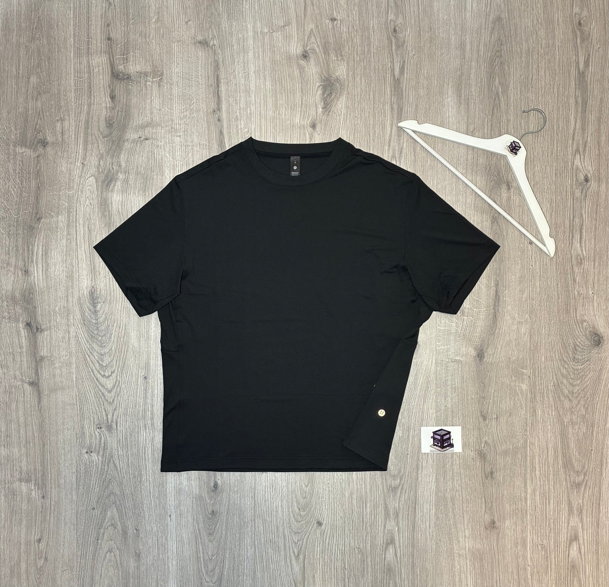 LULULEMON EASYSET TRAIN T-SHIRT BLACK