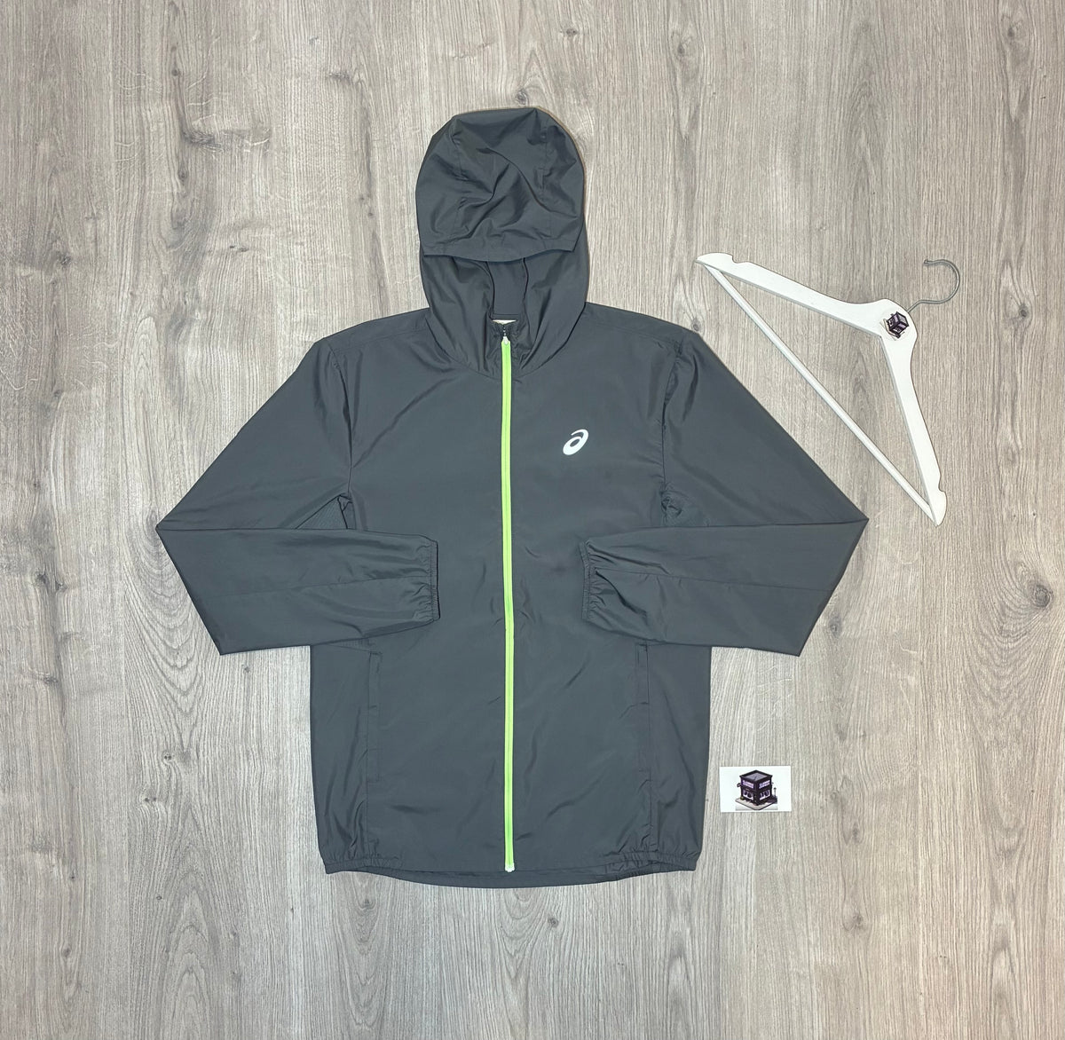 ASICS CORE TRACKSUIT GREY SIZE EXTRA SMALL PANTS & SMALL JACKET