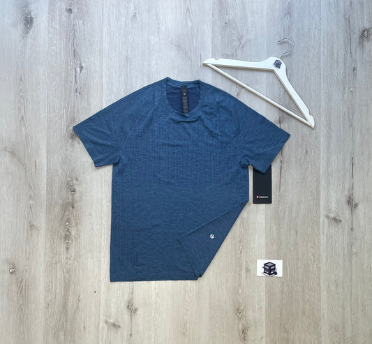 LULULEMON METAL VENT TECH T-SHIRT NIGHT SEA DEEP COVE