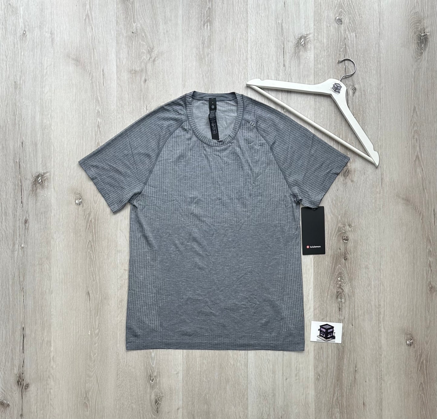 LULULEMON METAL VENT TECH SHORT-SLEEVE SHIRT GREY