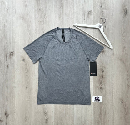 LULULEMON METAL VENT TECH SHORT-SLEEVE SHIRT GREY