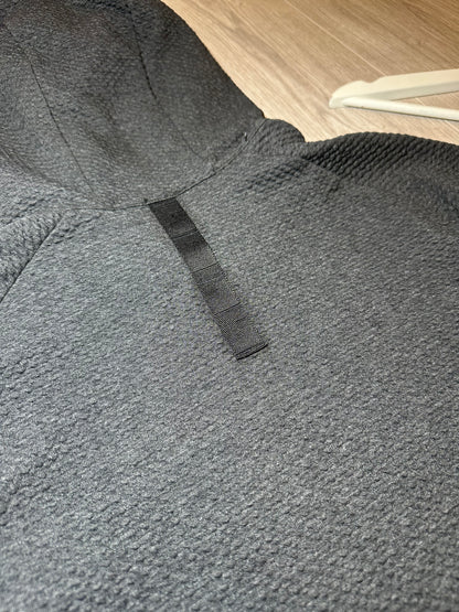 LULULEMON EASE THE DAY HOODIE HEATHERED BLACK