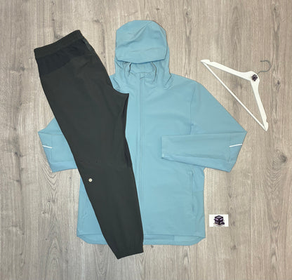 LULULEMON TRACKSUIT BLUE/GREY SIZE EXTRA LARGE