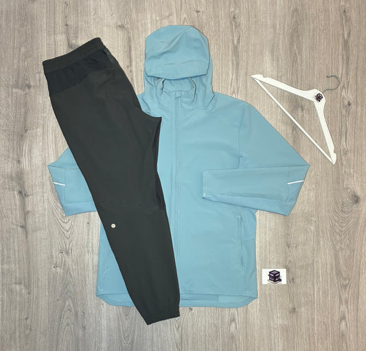 LULULEMON TRACKSUIT BLUE/GREY SIZE EXTRA LARGE