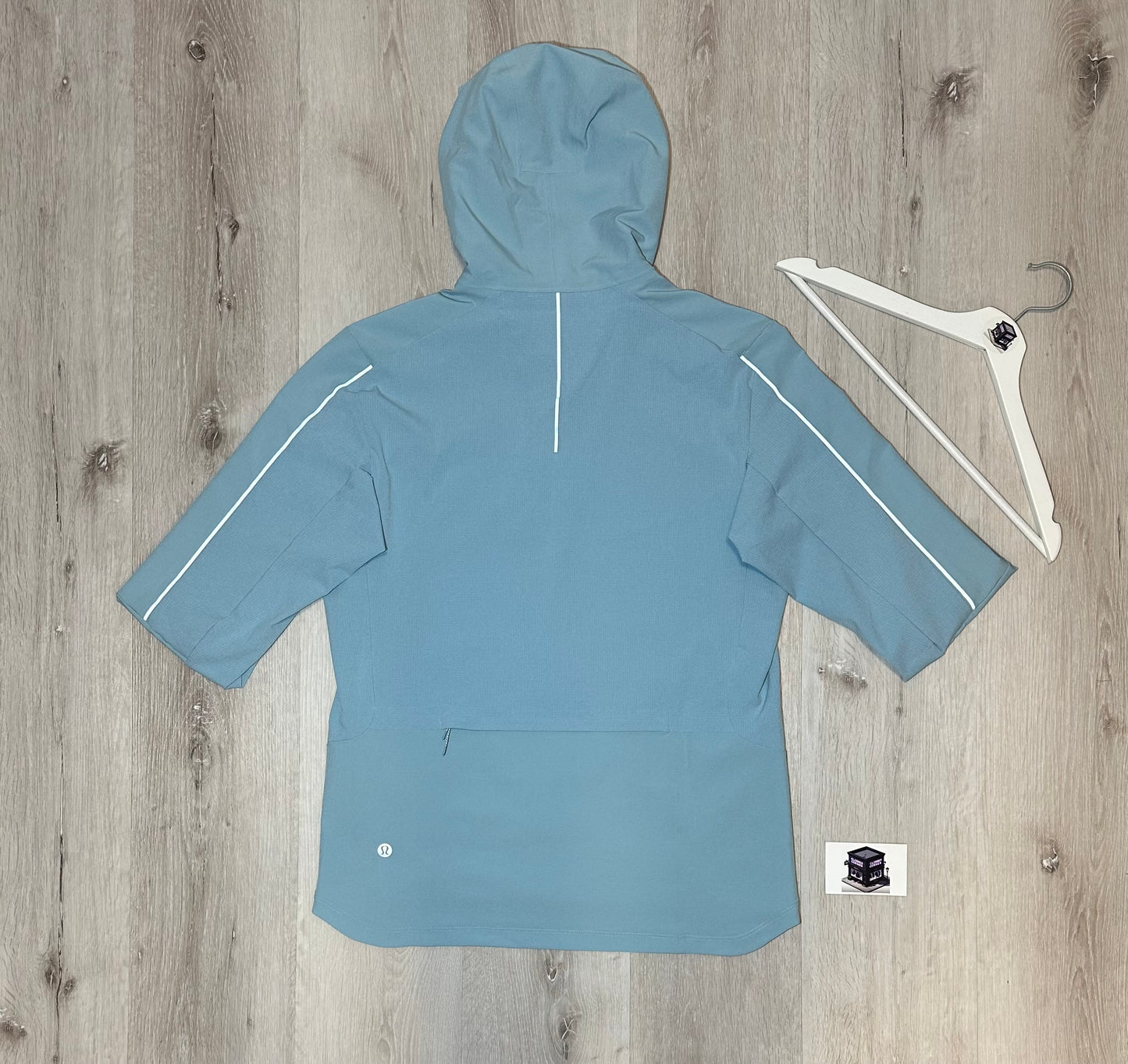 LULULEMON TRACKSUIT BLUE/GREY SIZE MEDIUM