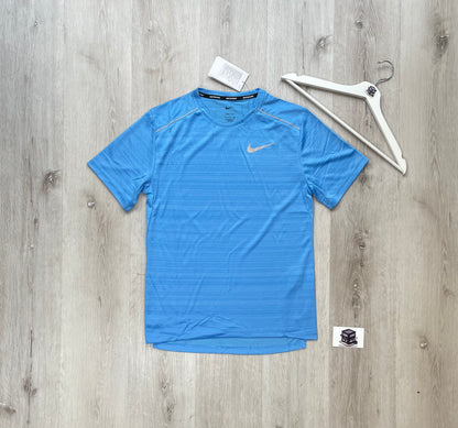 NIKE MILER 1.0 T-SHIRT AQUARIUS BLUE