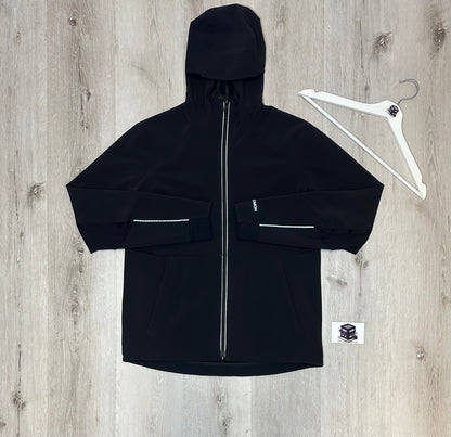 LULULEMON CROSS CHILL TRACKSUIT BLACK SIZE MEDIUM