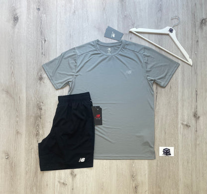 NEW BALANCE RUNNING SET GREY/BLACK