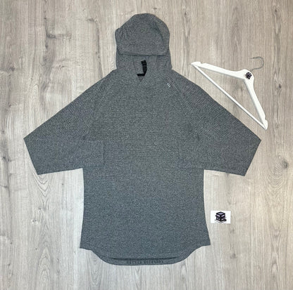 LULULEMON HOODIE TRACKSUIT GREY/BLACK SIZE LARGE