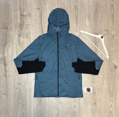 ON RUNNING TRACKSUIT BLUE/GREY SIZE MEDIUM