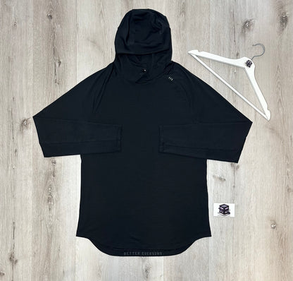 LULULEMON HOODIE TRACKSUIT BLACK SIZE MEDIUM