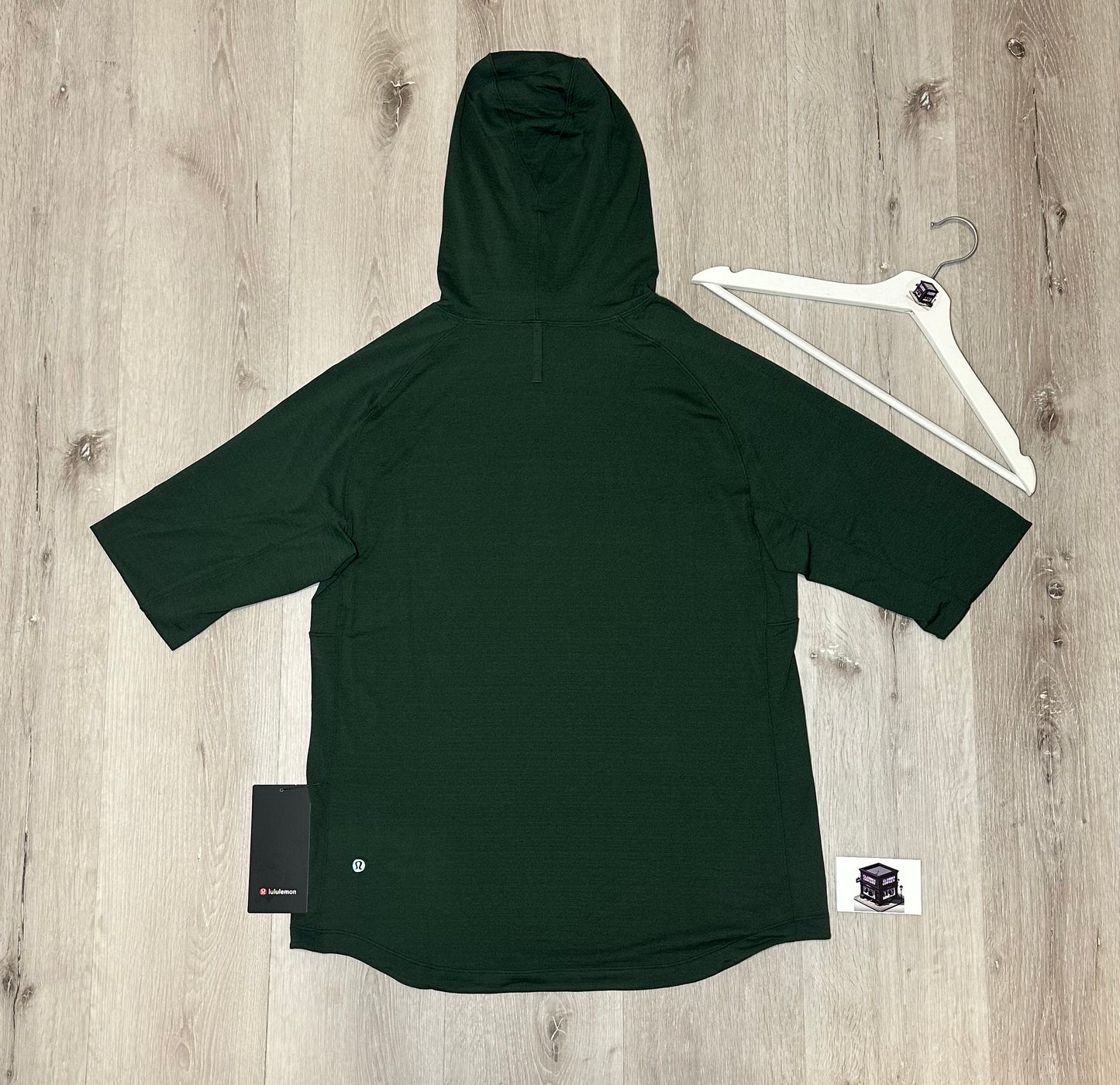 LULULEMON LICENSE TO TRAIN HOODIE RAINFOREST GREEN