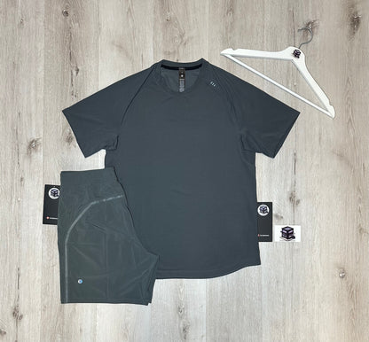 LULULEMON LICENSE TO TRAIN SET ONYX GREY