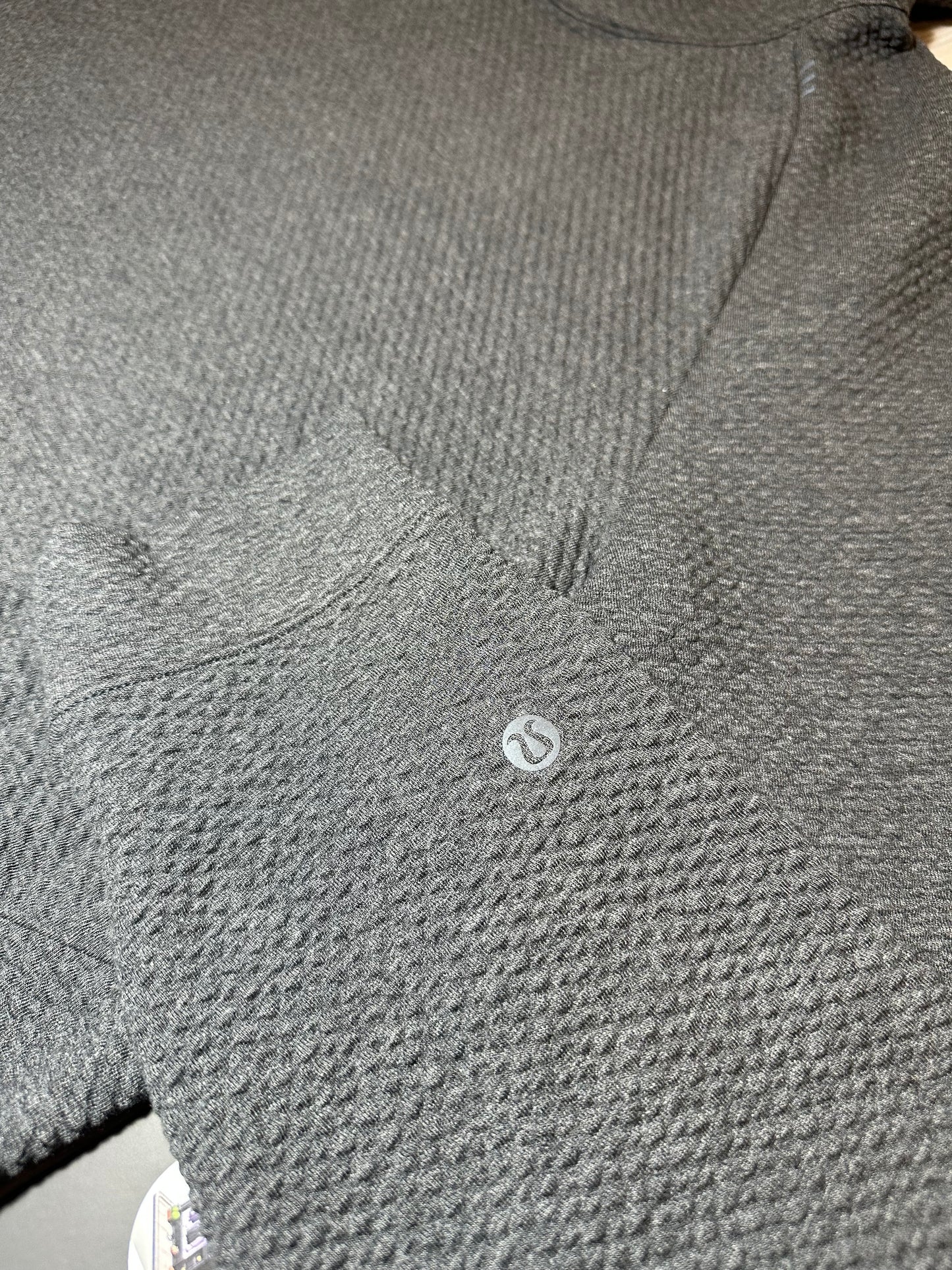 LULULEMON EASE THE DAY HOODIE HEATHERED BLACK