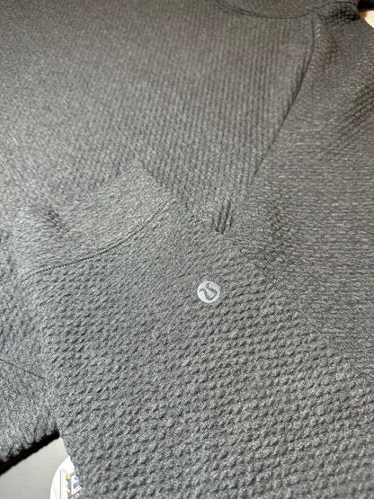 LULULEMON EASE THE DAY HOODIE HEATHERED BLACK