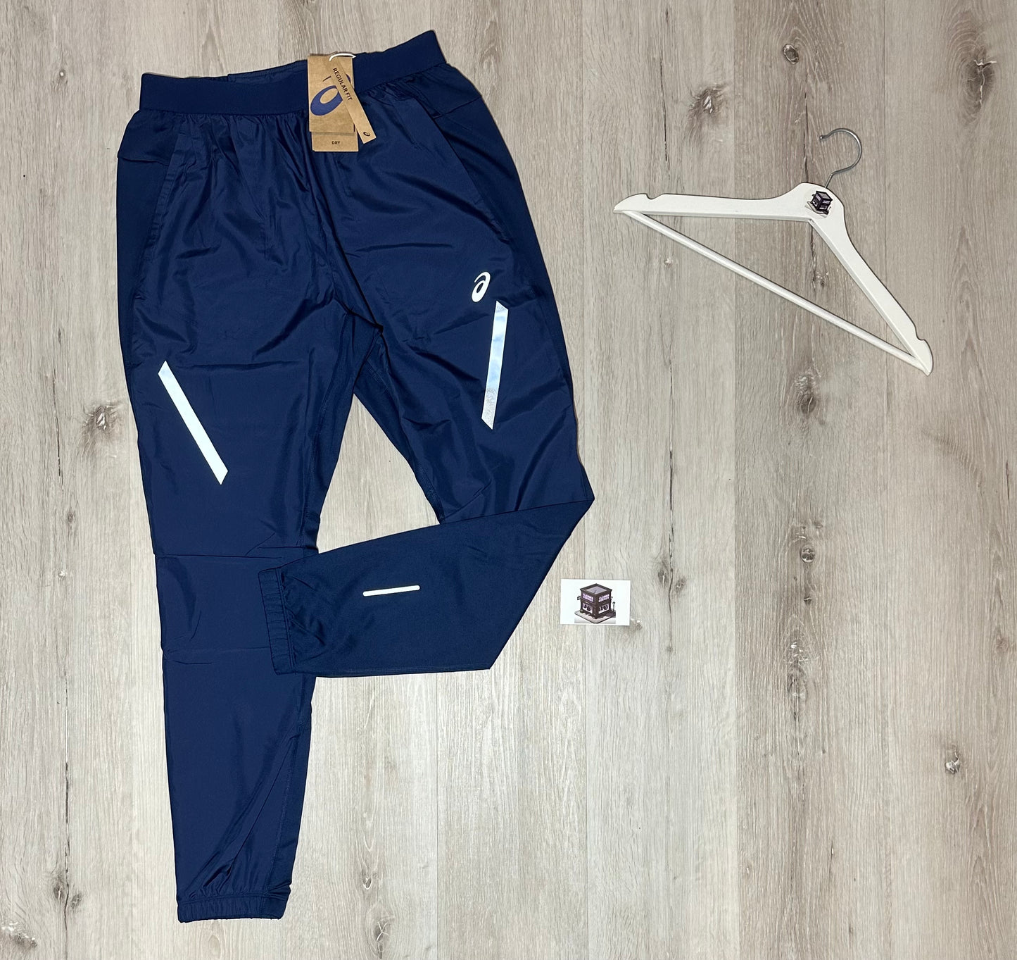ASICS 1/4 ZIP TRACKSUIT NAVY