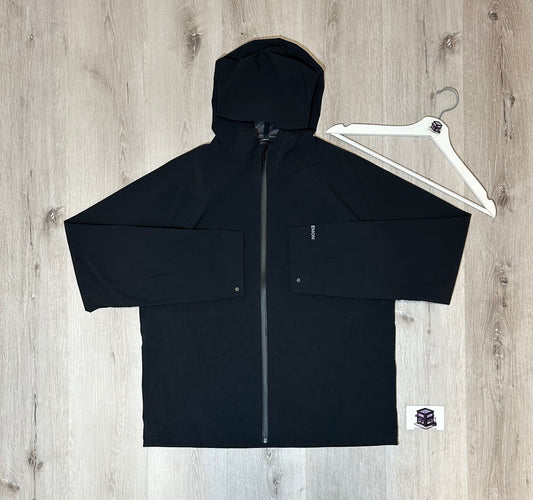 LULULEMON STRETCH GLYDE WATERPROOF JACKET BLACK