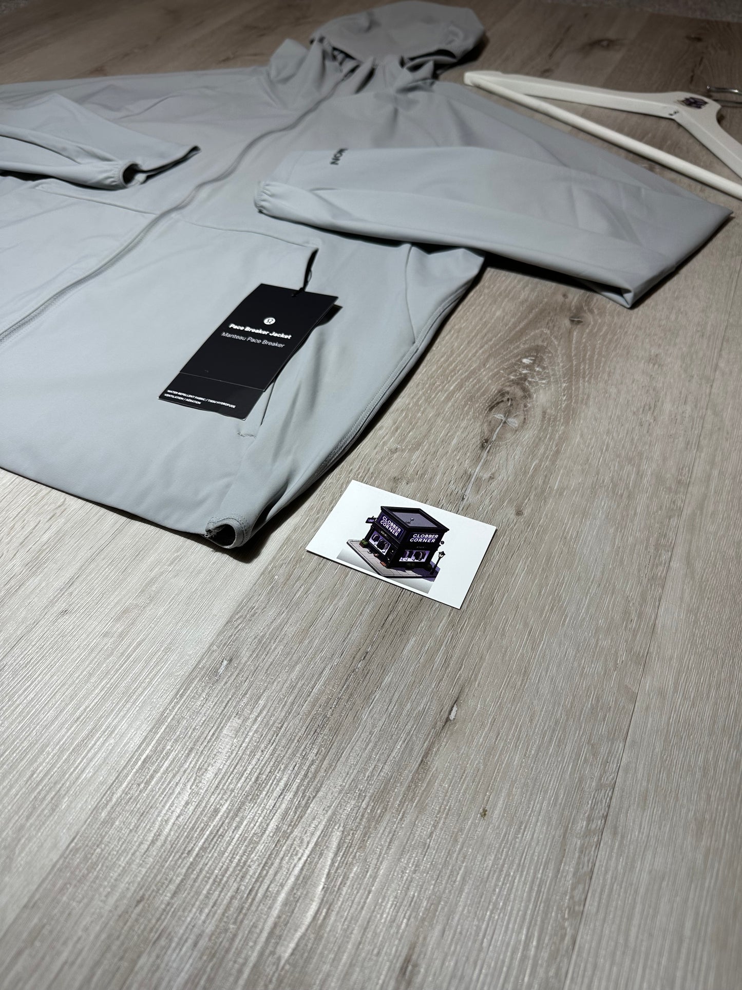 LULULEMON PACE BREAKER JACKET GREY