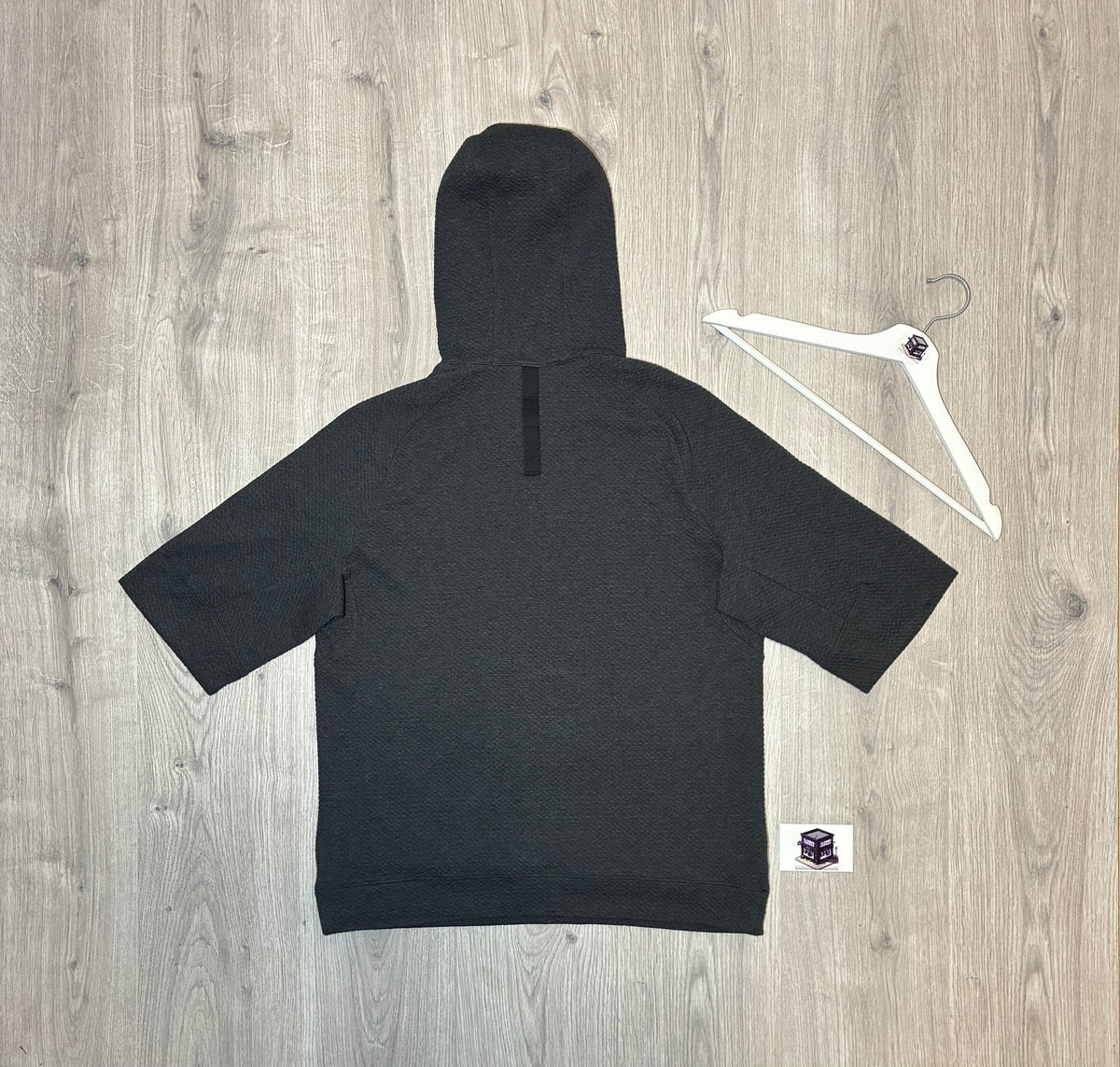 LULULEMON HOODIE TRACKSUIT DARK GREY/BLACK SIZE MEDIUM
