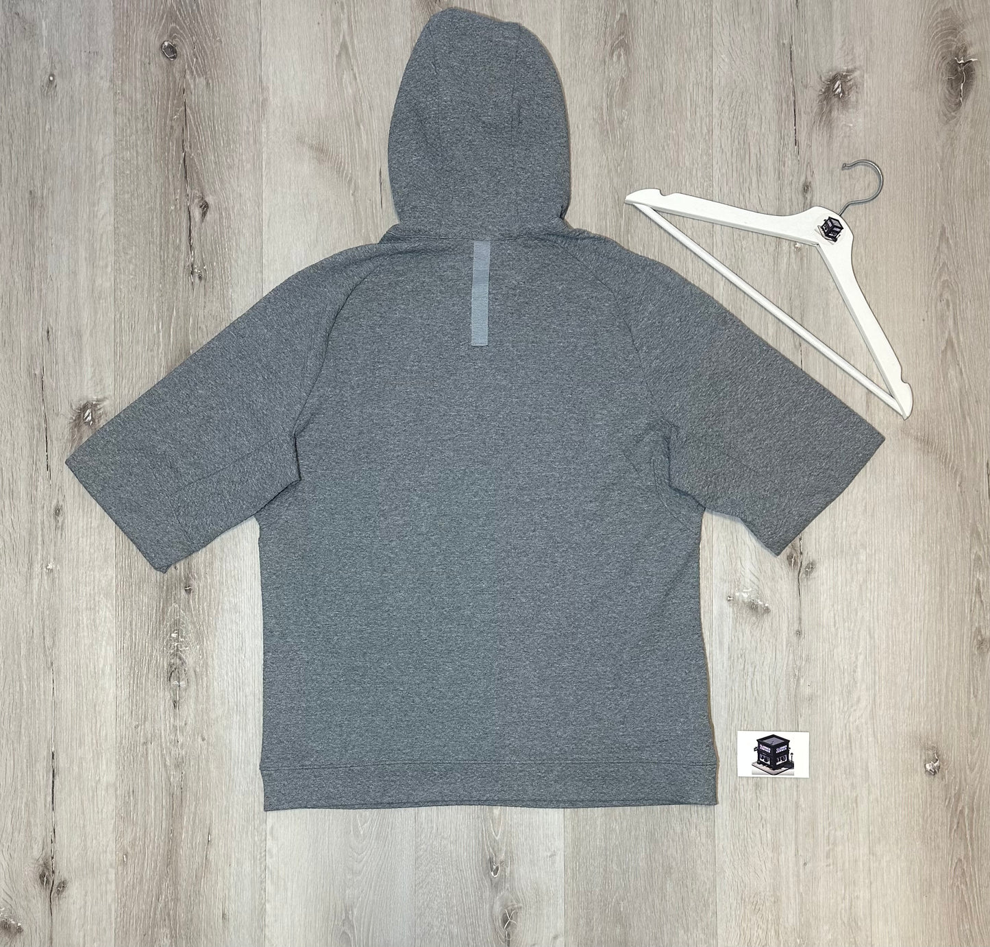 LULULEMON HOODIE TRACKSUIT GREY/BLACK SIZE LARGE