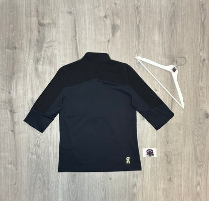 ON RUNNING TRACKSUIT BLACK/NAVY SIZE LARGE