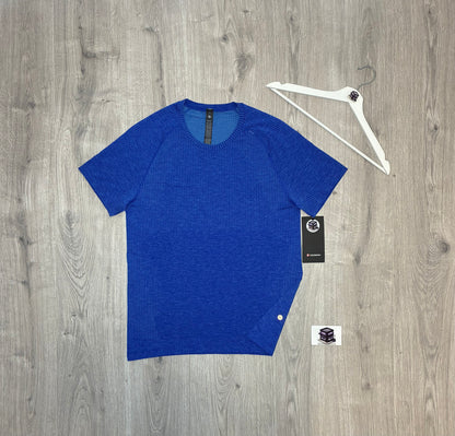 LULULEMON METAL VENT TECH T-SHIRT OCEAN WAVE
