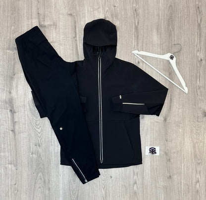 LULULEMON CROSS CHILL TRACKSUIT BLACK SIZE SMALL