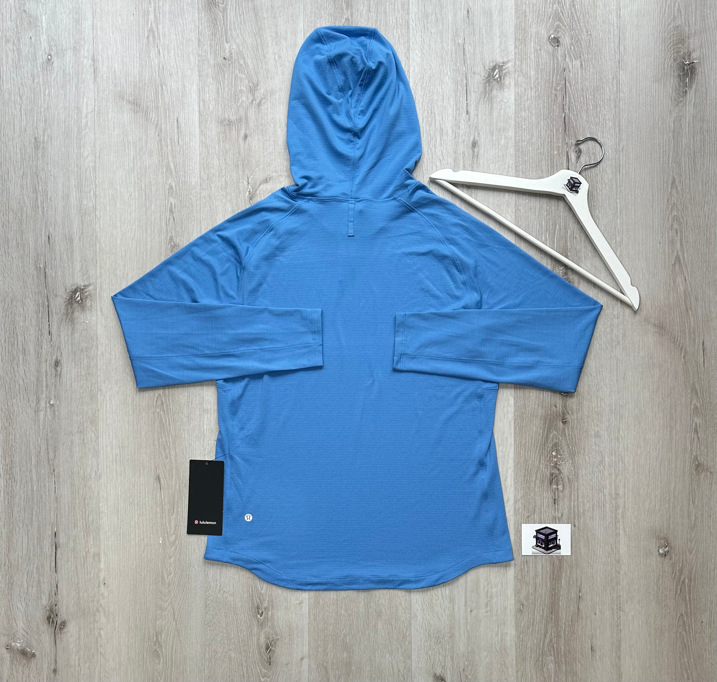 LULULEMON TRACKSUIT POOL PARTY/SILVER DROP