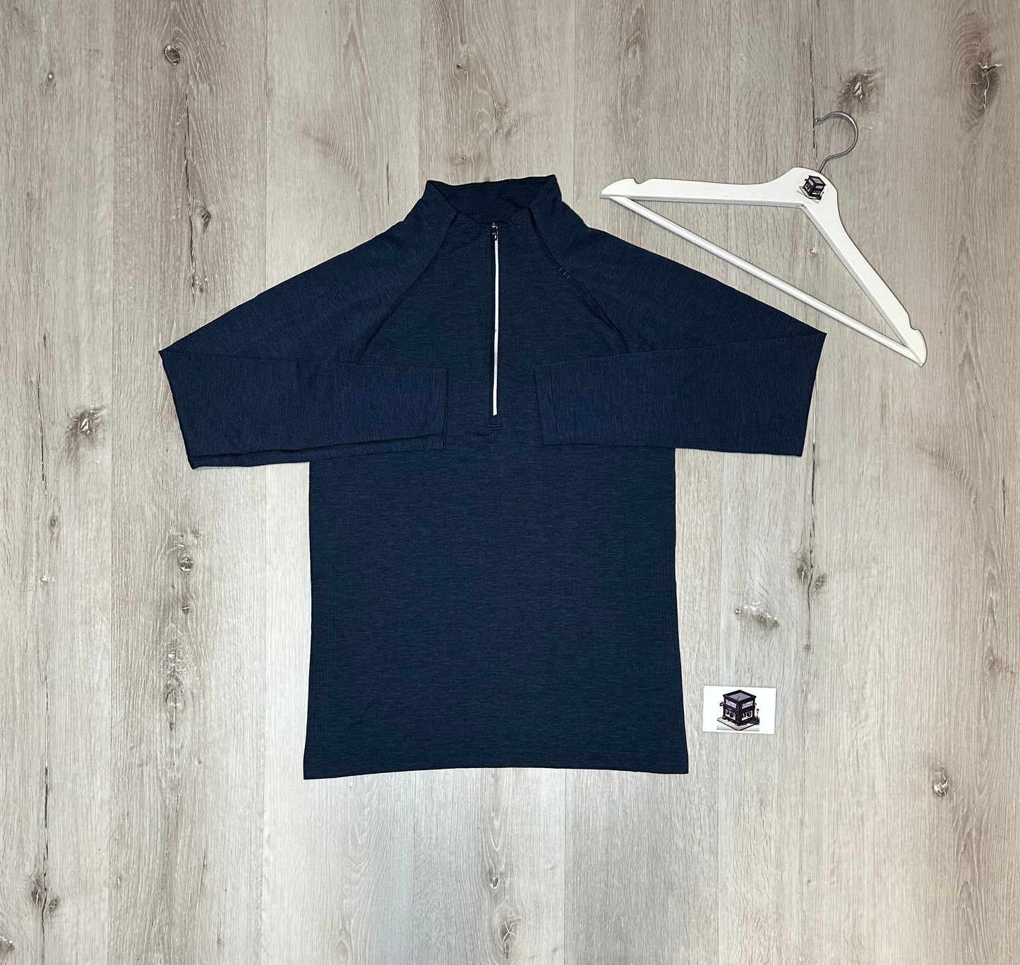 LULULEMON TRACKSUIT NAVY/GREY SIZE SMALL