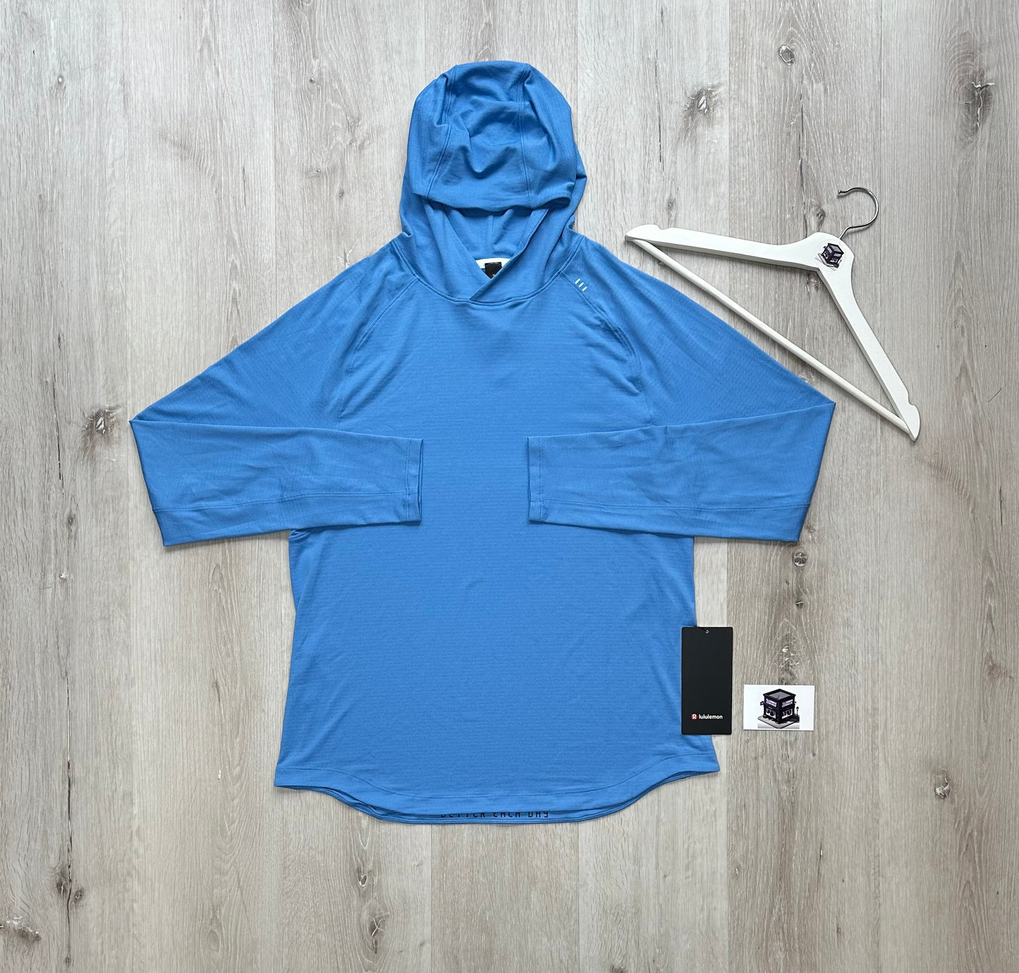 LULULEMON TRACKSUIT POOL PARTY/SILVER DROP