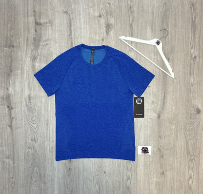 LULULEMON METAL VENT TECH T-SHIRT OCEAN WAVE