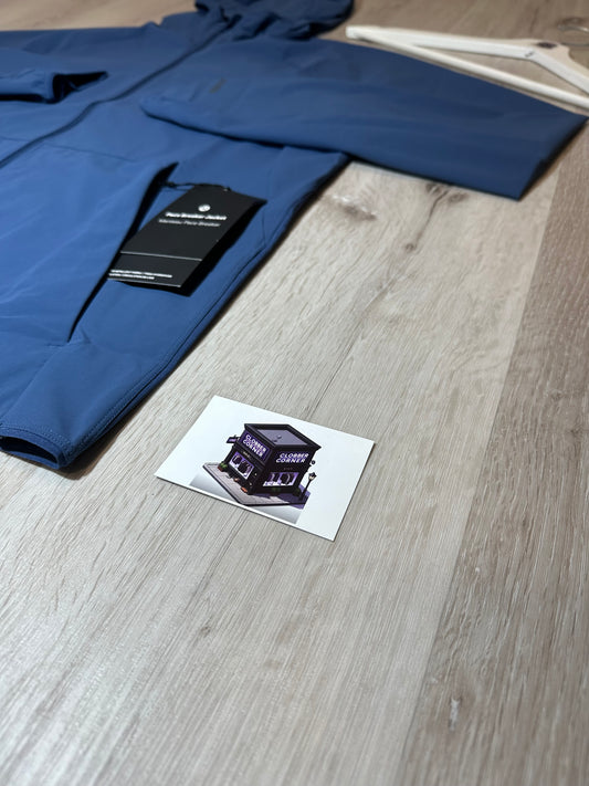 LULULEMON PACE BREAKER JACKET BLUE TWILL