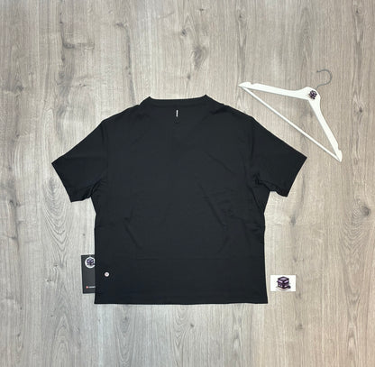 LULULEMON EASYSET TRAIN T-SHIRT BLACK