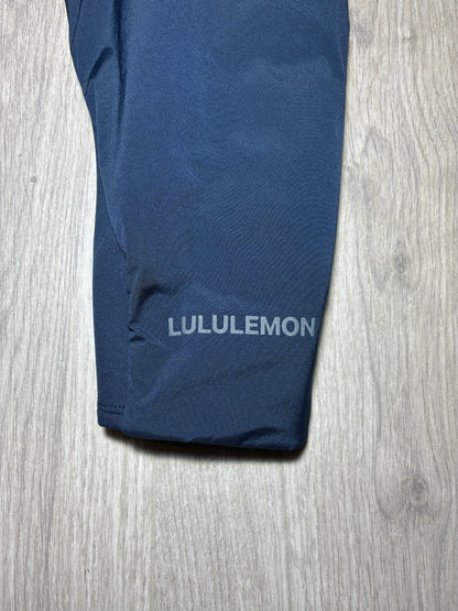 LULULEMON DOWN FOR IT ALL TRACKSUIT NAVY SIZE MEDIUM