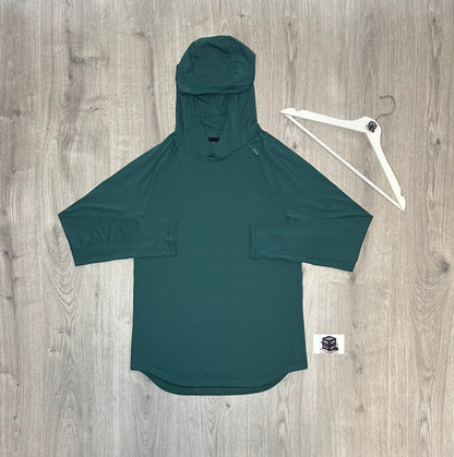 LULULEMON HOODIE TRACKSUIT TEAL/GREY SIZE LARGE